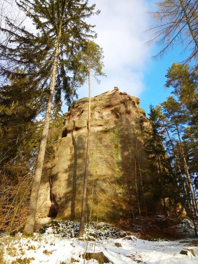Pod Klonem Z Balia I Sauna Lubawka Buitenkant foto