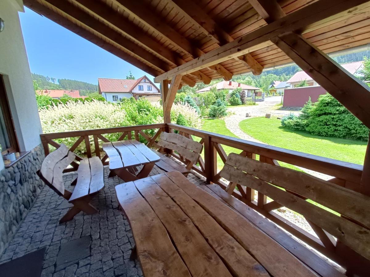 Pod Klonem Z Balia I Sauna Lubawka Buitenkant foto