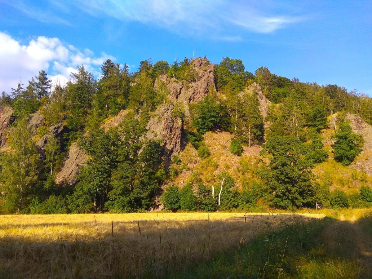 Pod Klonem Z Balia I Sauna Lubawka Buitenkant foto