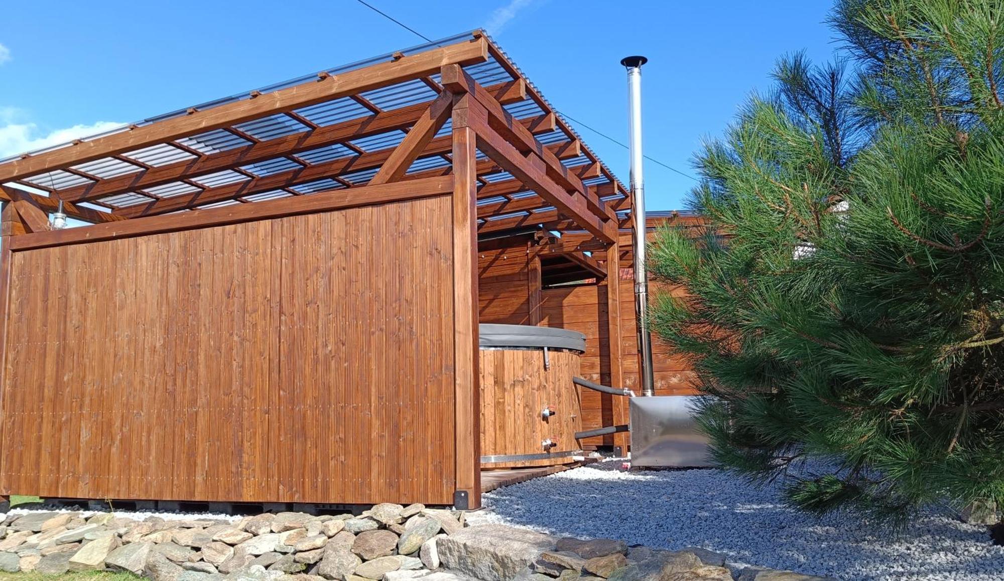 Pod Klonem Z Balia I Sauna Lubawka Buitenkant foto
