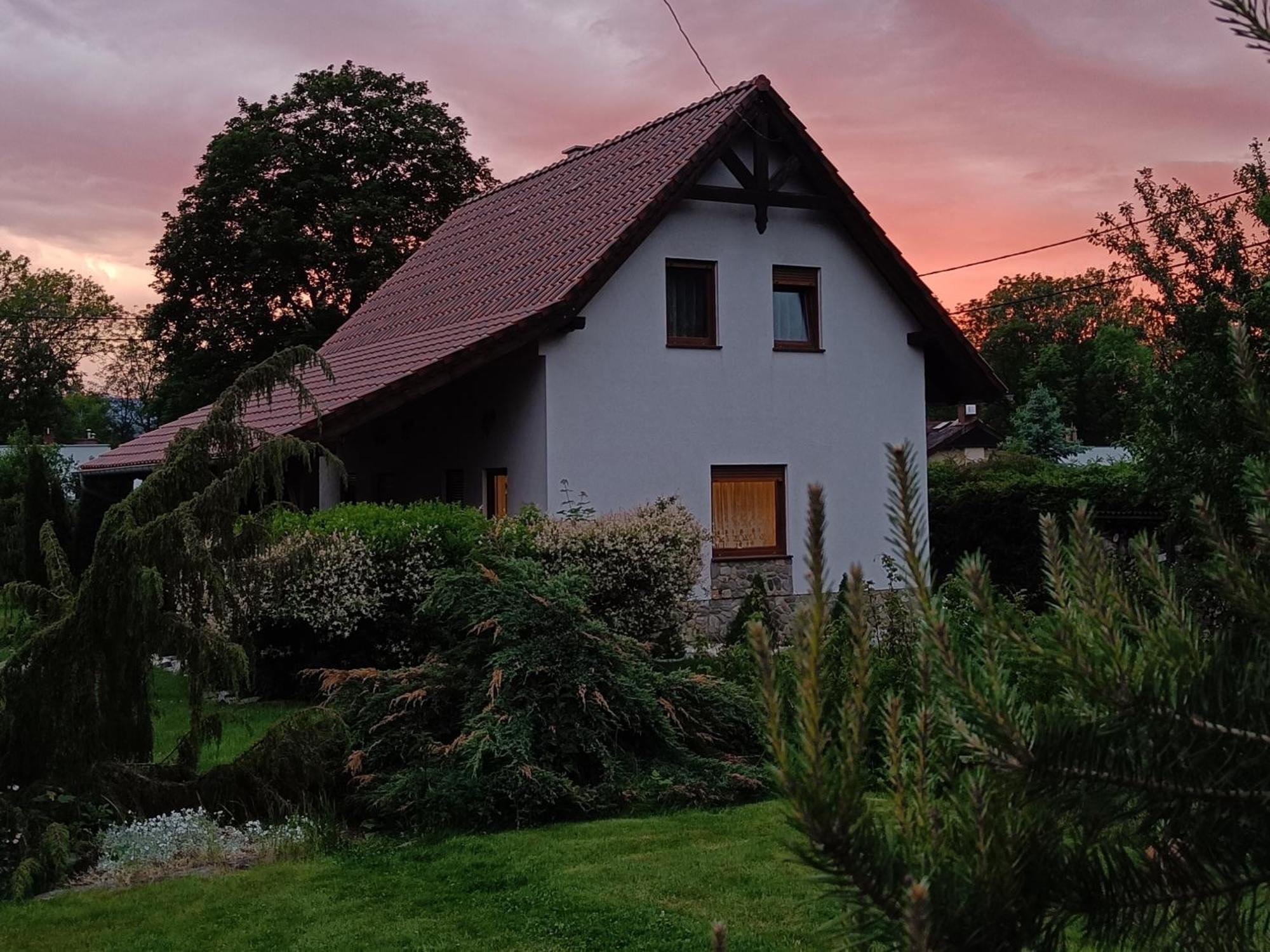 Pod Klonem Z Balia I Sauna Lubawka Buitenkant foto